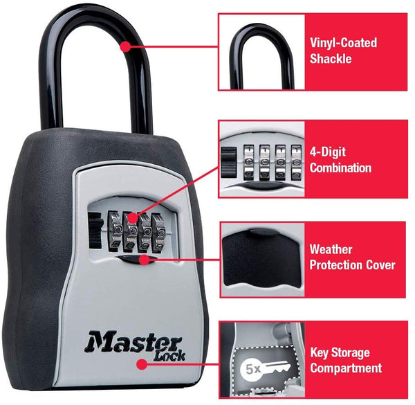 Master Lock Set Your Own Combination Portable Box