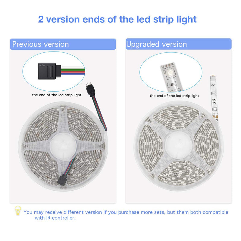 LED Strip Ribbon Light Remote Controller Bedroom Kitchen