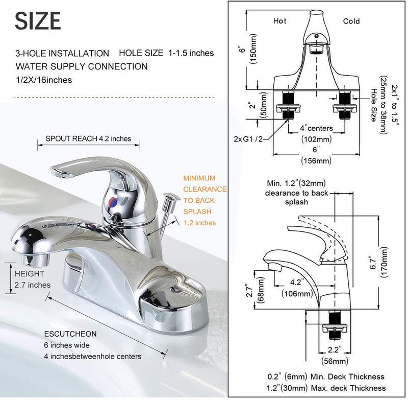 Basin Mixer Sink Faucet