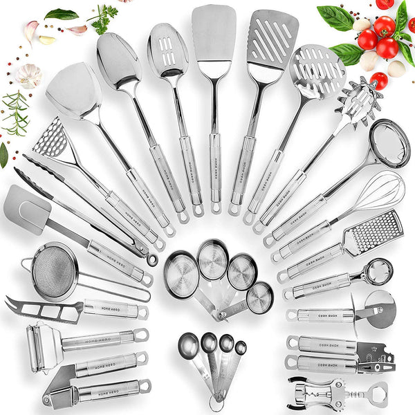 Nonstick Cookware Set with Spatula