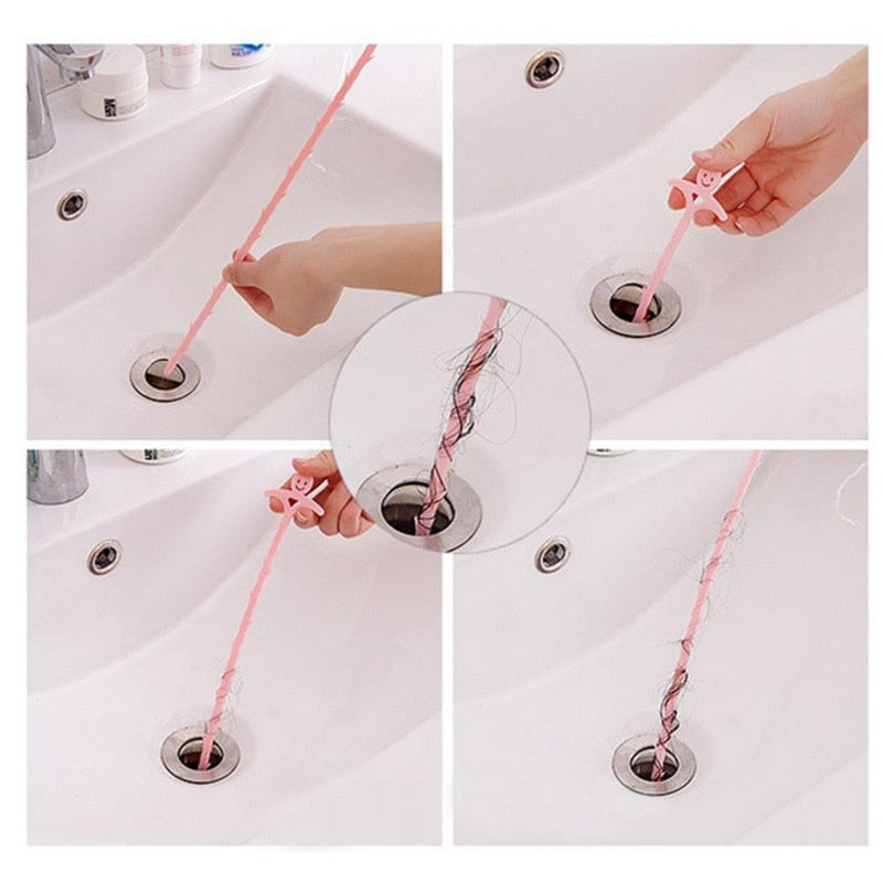SINK DRAIN CLEANING TOOLS