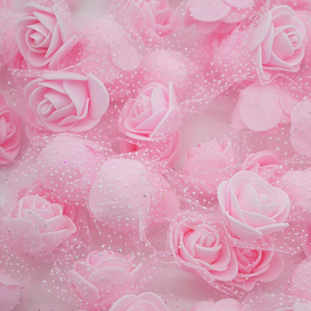 3.5cm Mini PE Foam Rose Wedding Decor