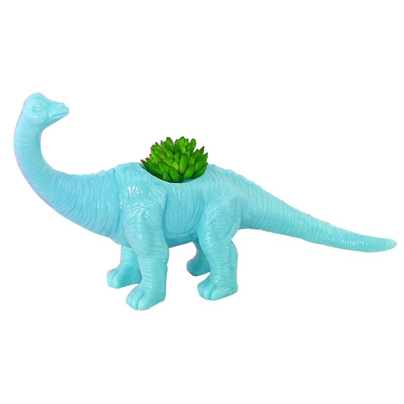 Plastic Dinosaur Animal Pattern Flower Pot