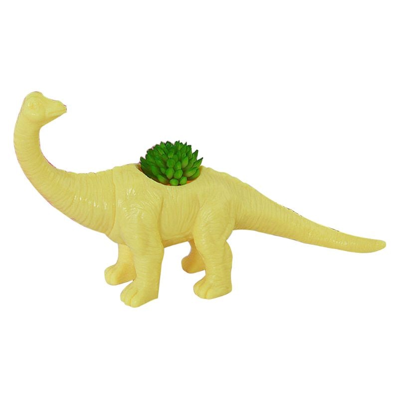 Plastic Dinosaur Animal Pattern Flower Pot