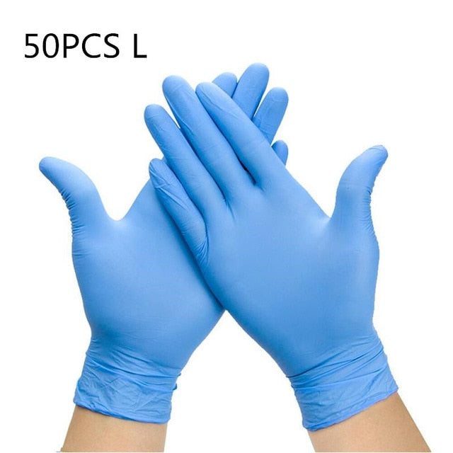 100 Pieces Of Disposable Latex Thick Gloves Universal Kitchen Dishwashing Medical Laboratory Latex Gloves Home Medical Gloves